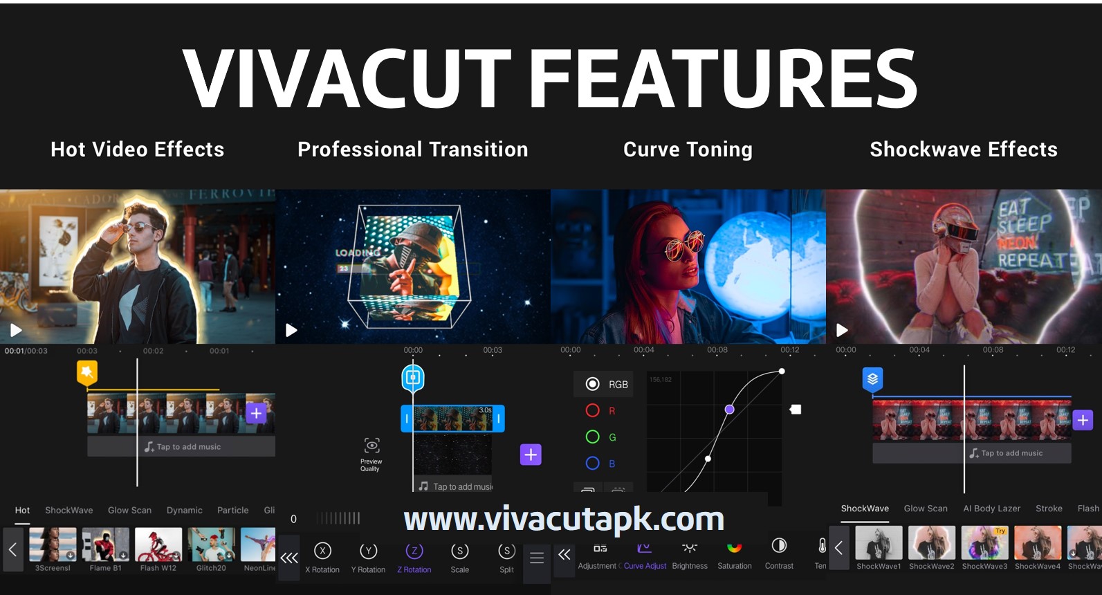 vivacut features